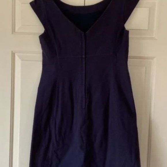 Lilly Pulitzer Allura True Navy Adorn e Sheath Dress Size 8 - Picture 3 of 11